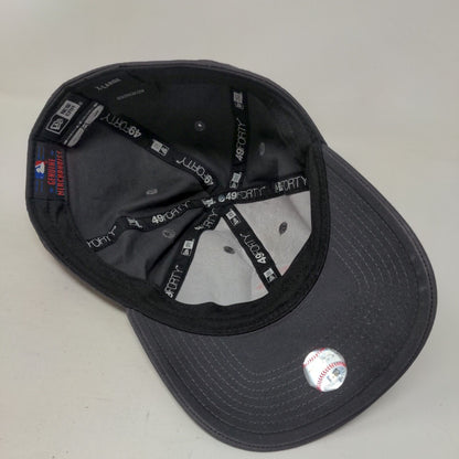 MLB Chicago Cubs Fitted Hat Gray Size XL New Era 49Forty Embroidered Logo