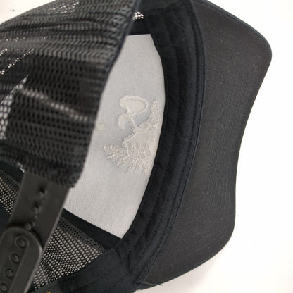 CS Cedar And Sage Snapback Trucker Hat Black OSFA The Classics Yupoong