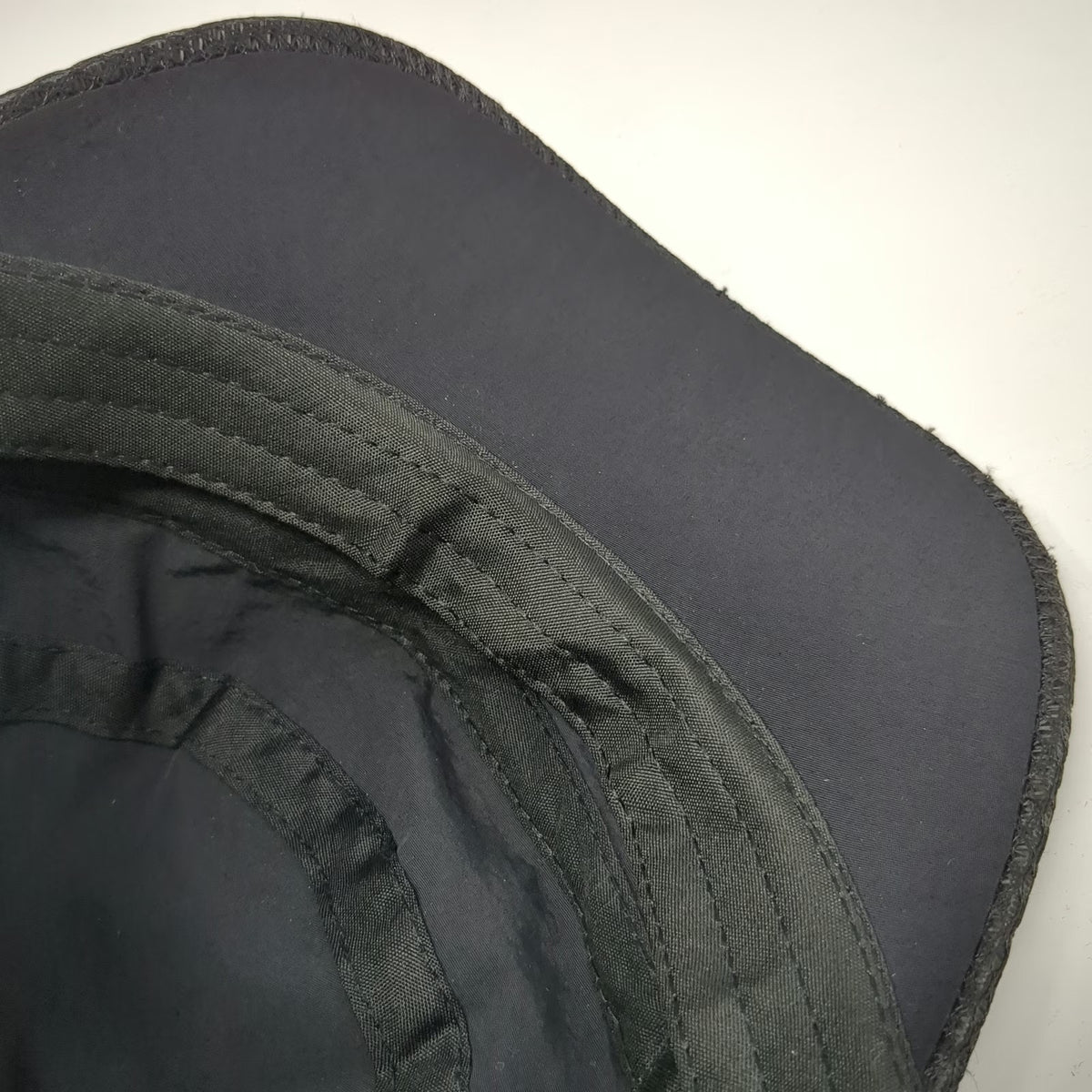 Black Army Cap One Size Shield Logo Mesh Side Panels Lightweight Adjustable Hat