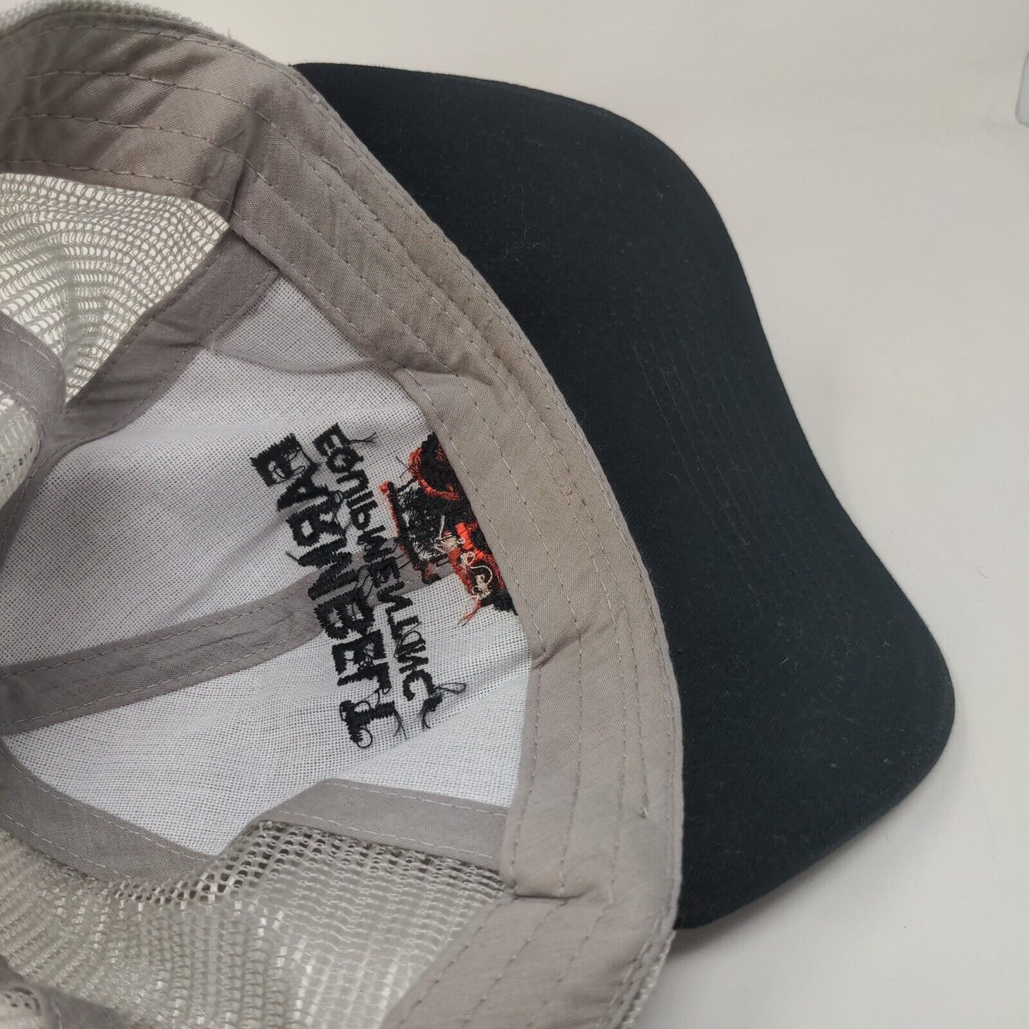 Farmbelt Equipment Inc. Snapback Trucker Hat Gray OSFM Embroidered Mesh Back