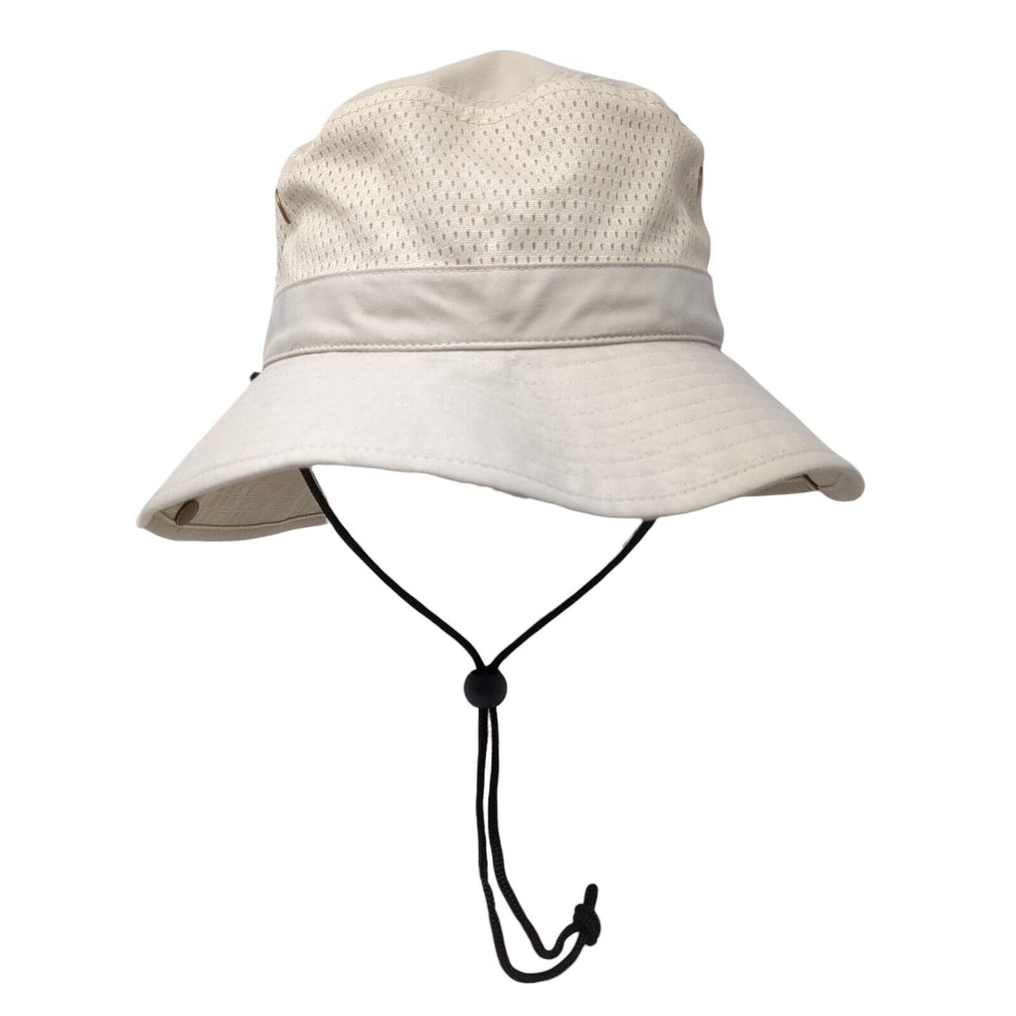 CSI Bucket Hat Tan One Size Adjustable Chin Strap Foldable Brim Outdoor