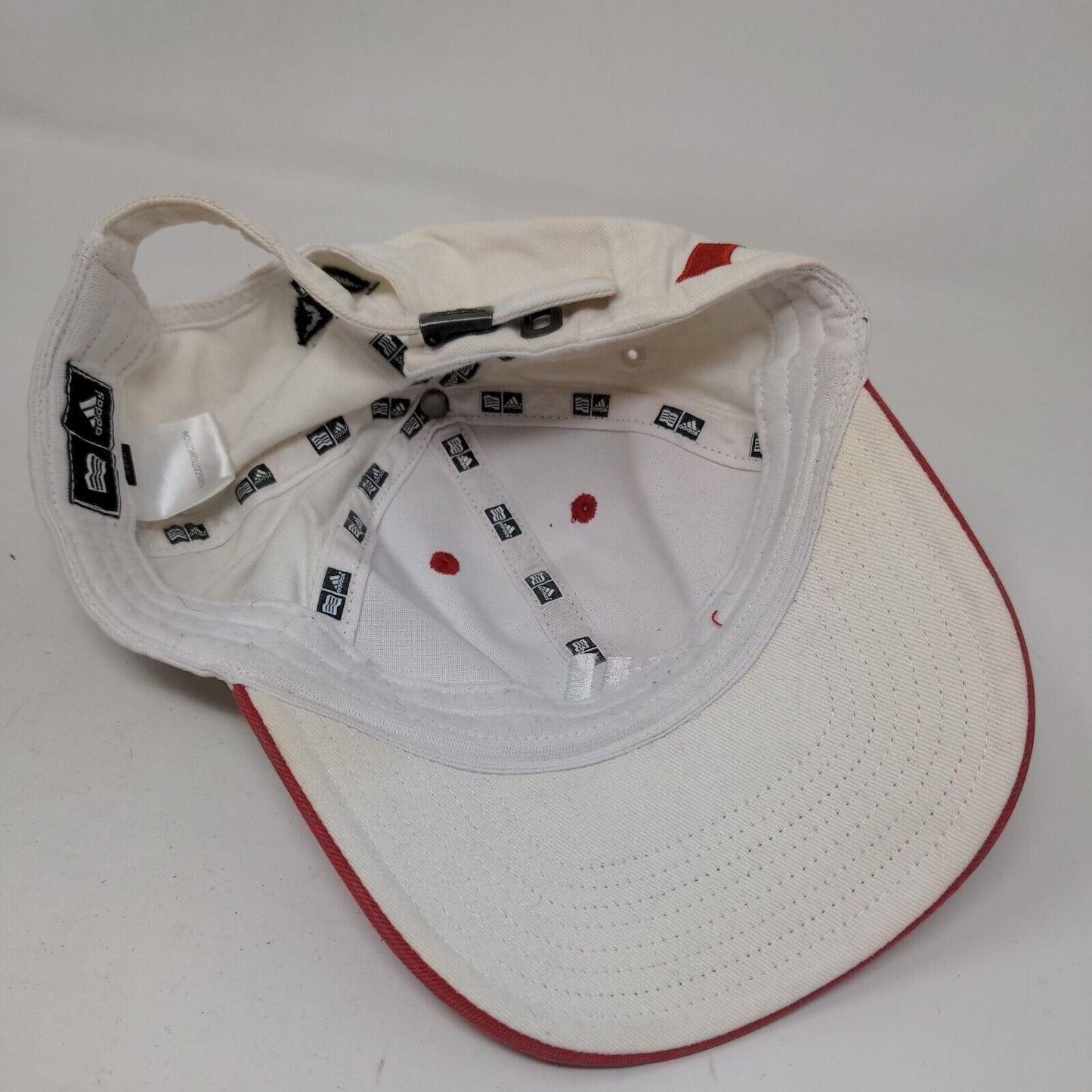 Adidas TaylorMade R7 Slideback Hat Red OSFA Embroidered Colorblock