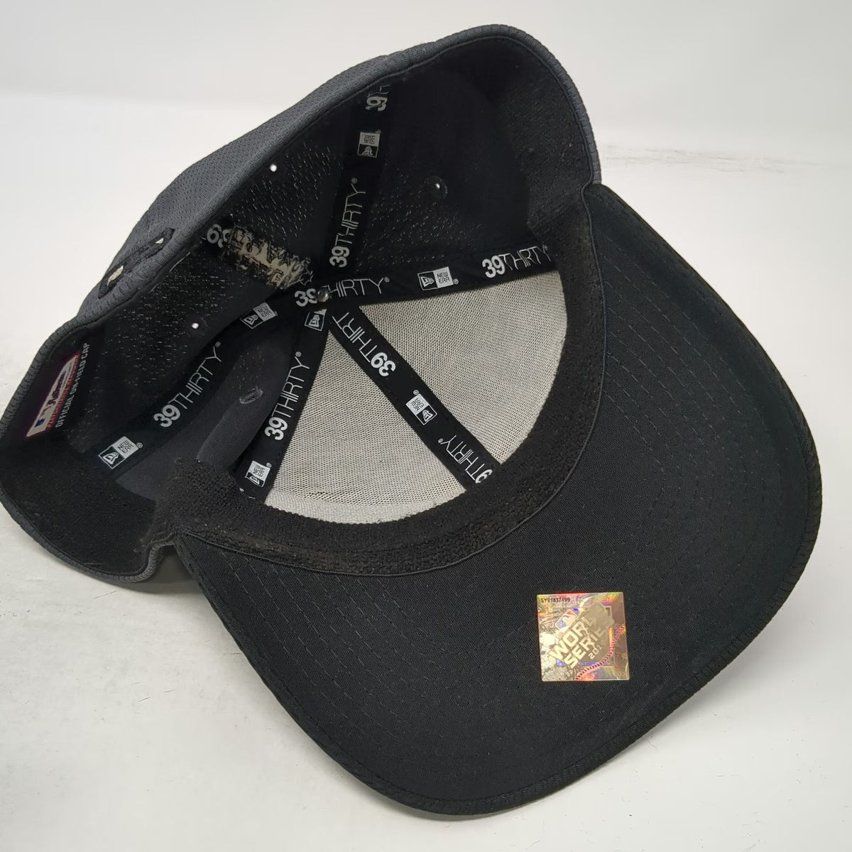 New Era MLB Houston Astros World Series Baseball Cap Gray One Size League Champs