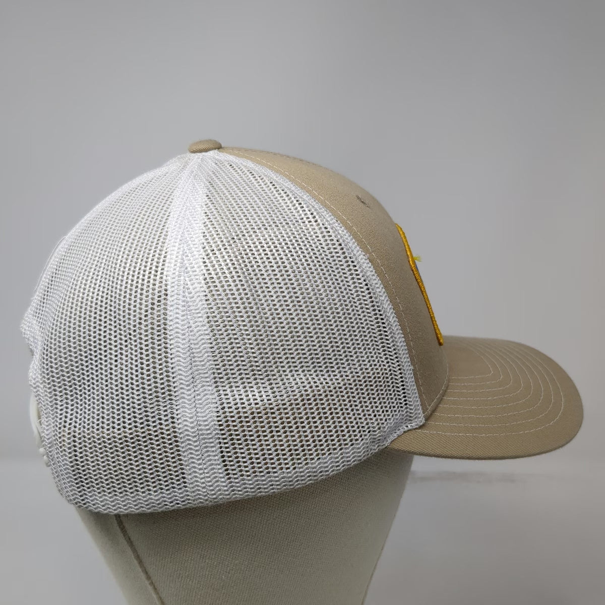 Richardson Trucker Hat Beige White One Size Delamar Day 2023 Rockhouse Coffee