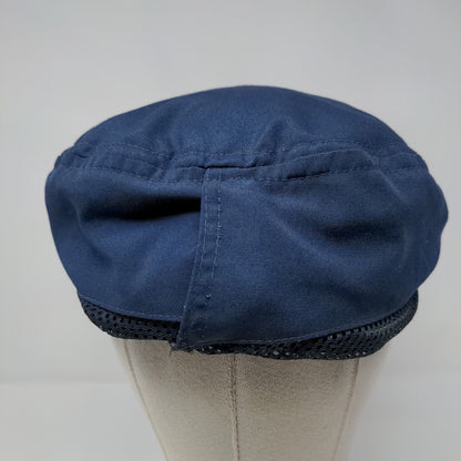 Spring Valley Lake CC Cabbie Flat Hat Blue OSFA Embroidered Breathable