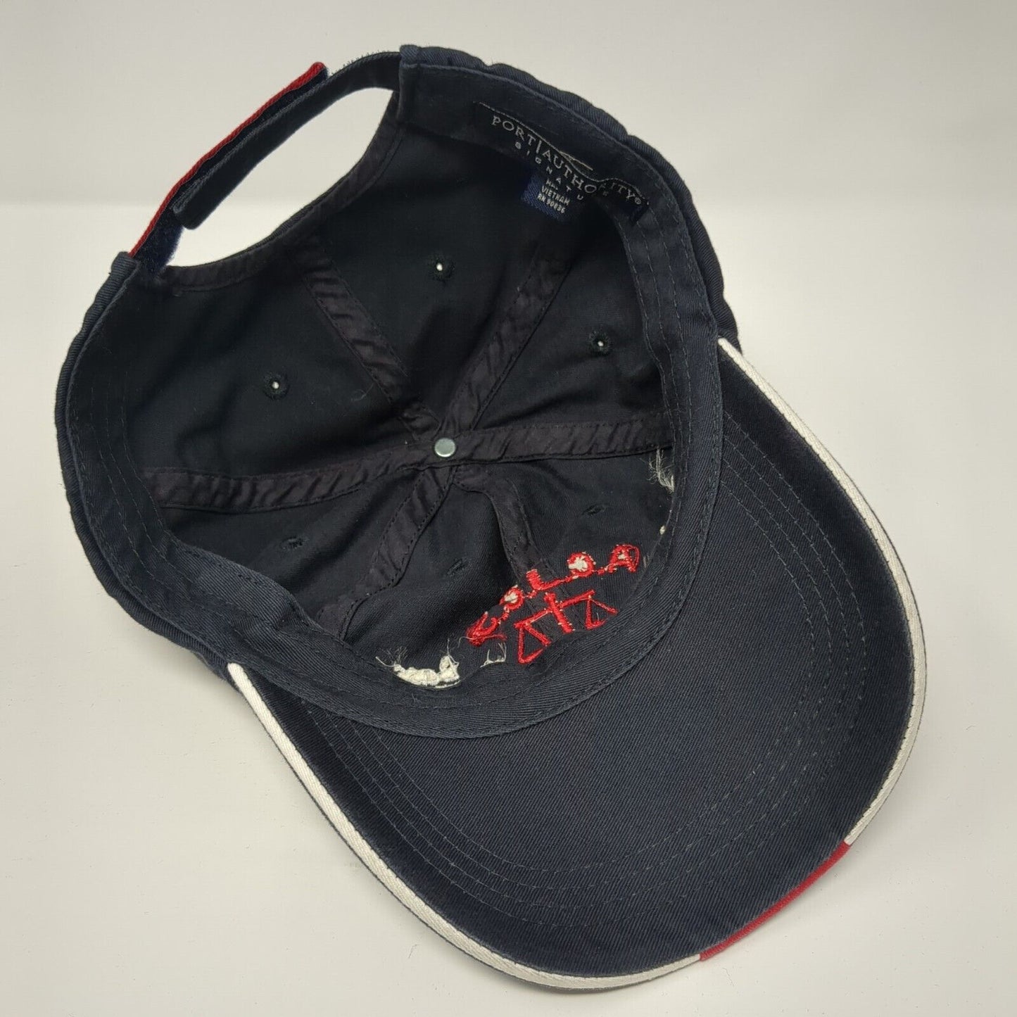 A.C.J.C.S. Scales of Justice Bass Tournament Strapback Hat Blue One Size