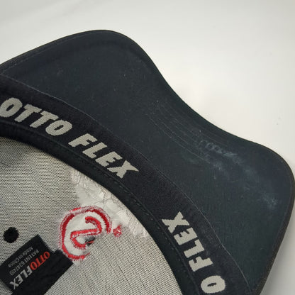 Otto Baseball Cap Black M Cinderella Story 9 Crown Flexible Fit Embroidered Hat