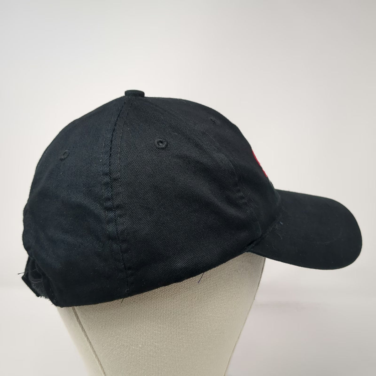 Apollo USA Baseball Cap Black One Size STS Tire & Auto Centers Strapback Hat