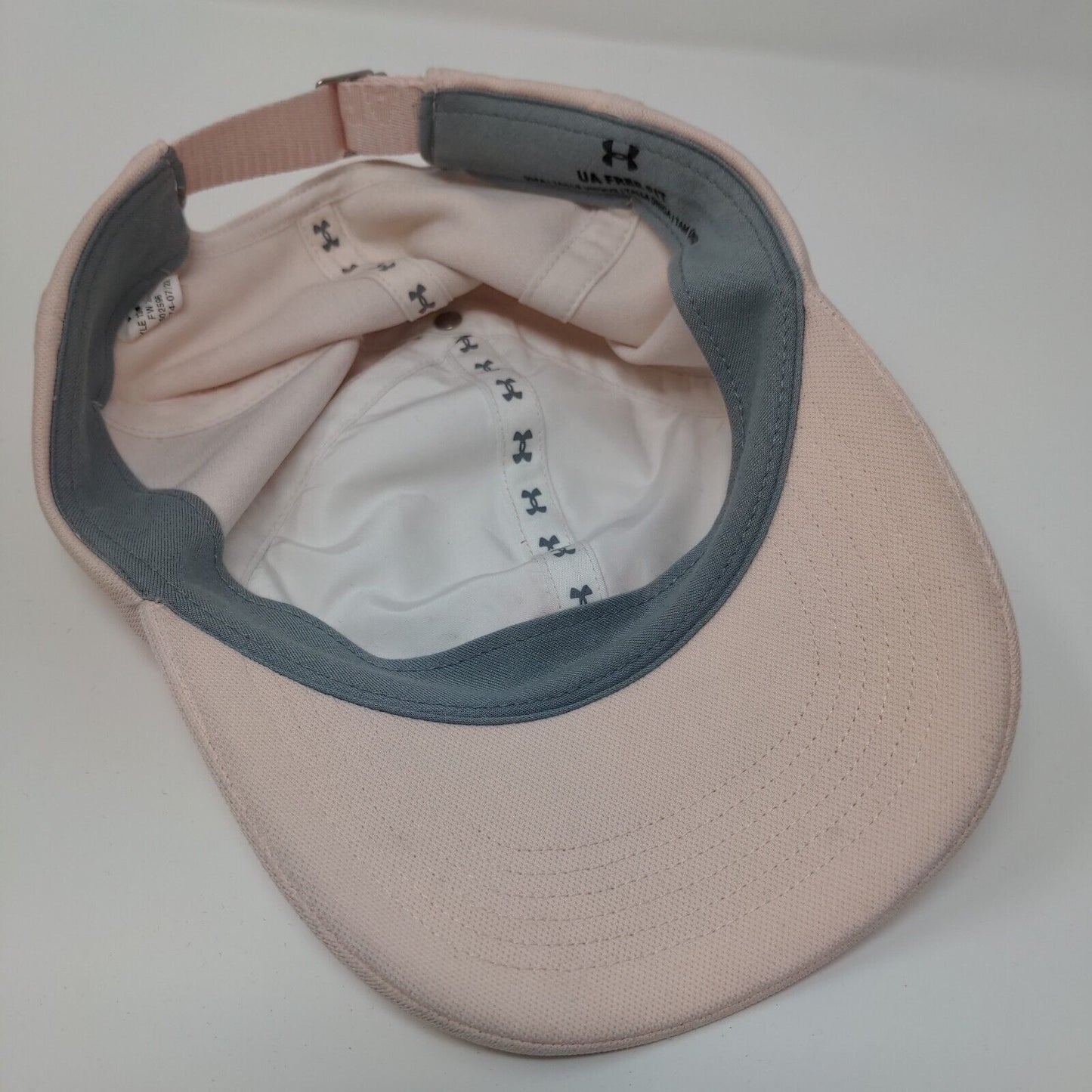Under Armour Slideback Hat Pink OSFA Adjustable Free Fit Embroidered