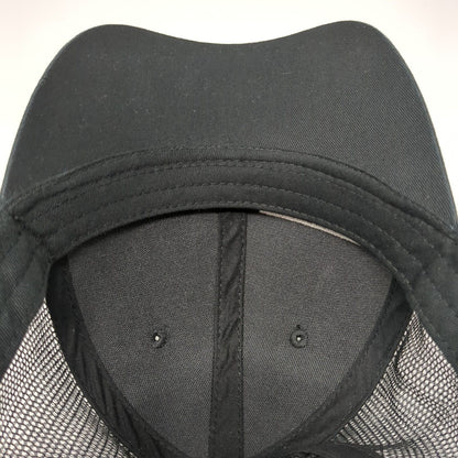 Valvoline Snapback Trucker Hat Black One Size Mesh Back Adjustable