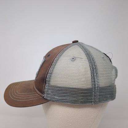 Browning Flag Snapback Trucker Hat Multi One Size Mesh Back Adjustable