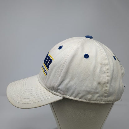 Delaware Fightin Hens NCAA The Game Snapback Hat White Blue Yellow One Size Logo