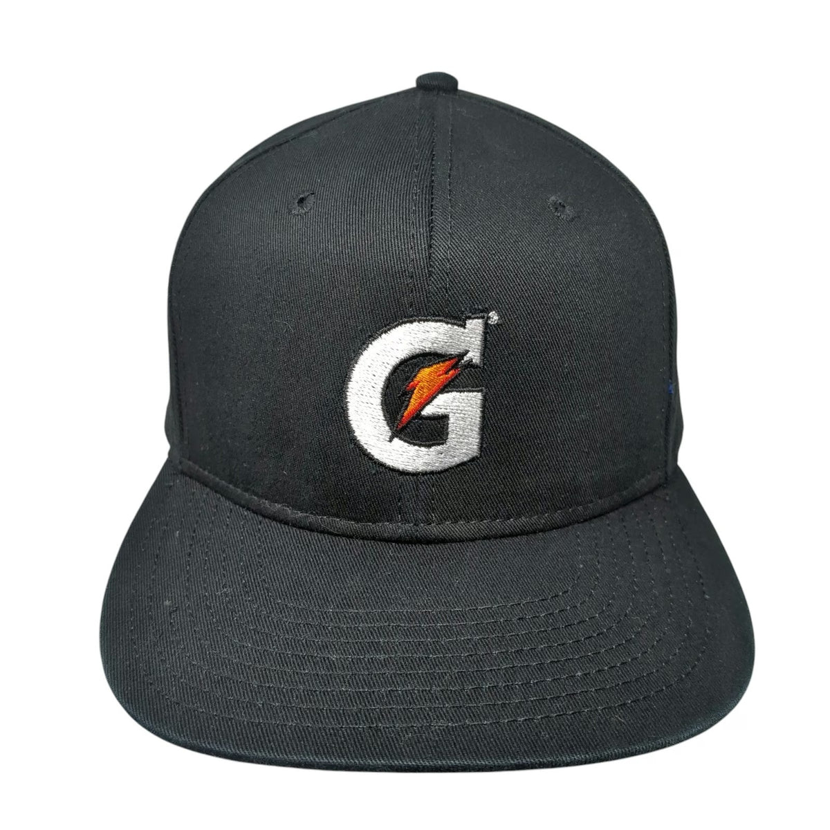 OTTO Snapback Black One Size Gatorade Logo Structured Cotton Gray Undervisor Hat