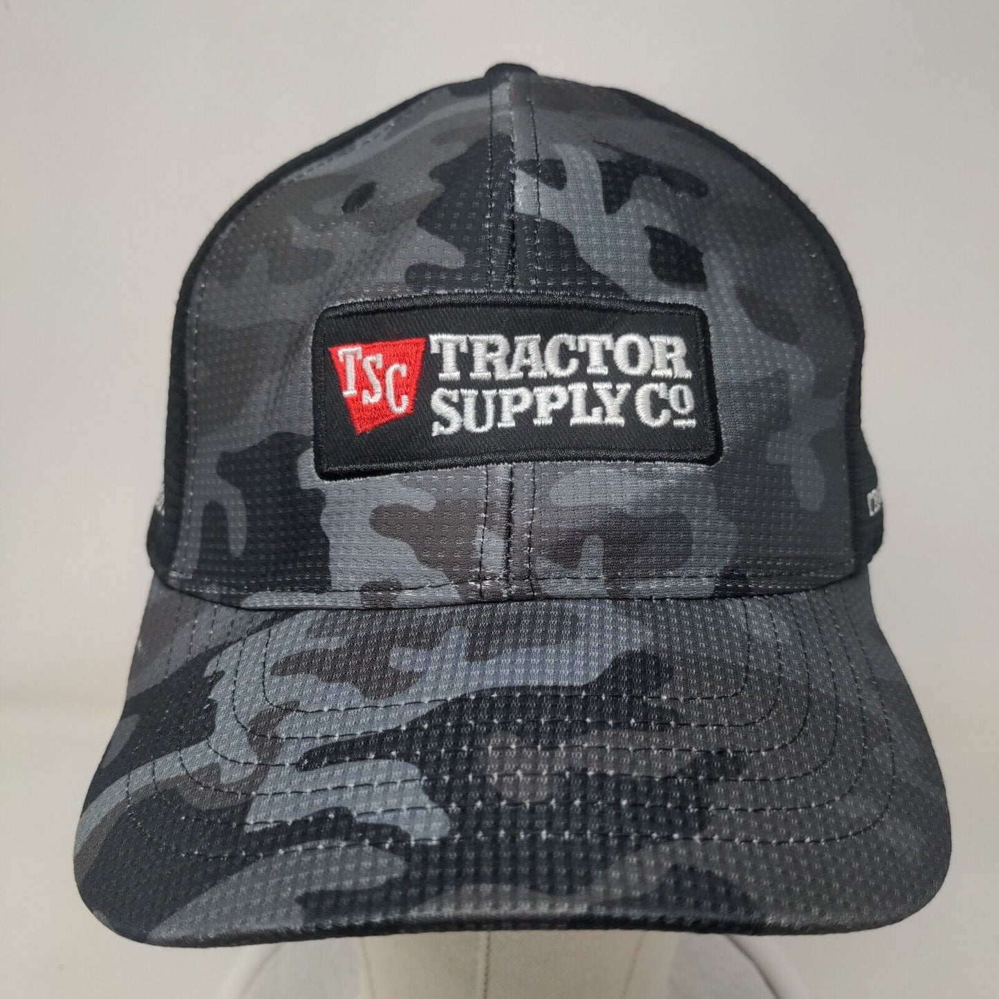 Tractor Supply Co. Strapback Hat Camouflage OSFA Adjustable Embroidered 6 Panel