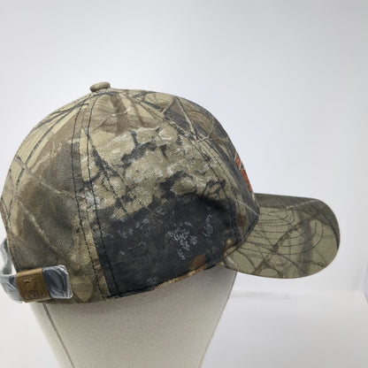 Rocky Mountain Elk Foundation Baseball Cap Green One Size Camo Game Banquet Hat