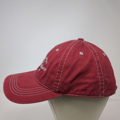 Duranrain Mount Rushmore National Memorial Red Baseball Cap OSFM Slideback Hat