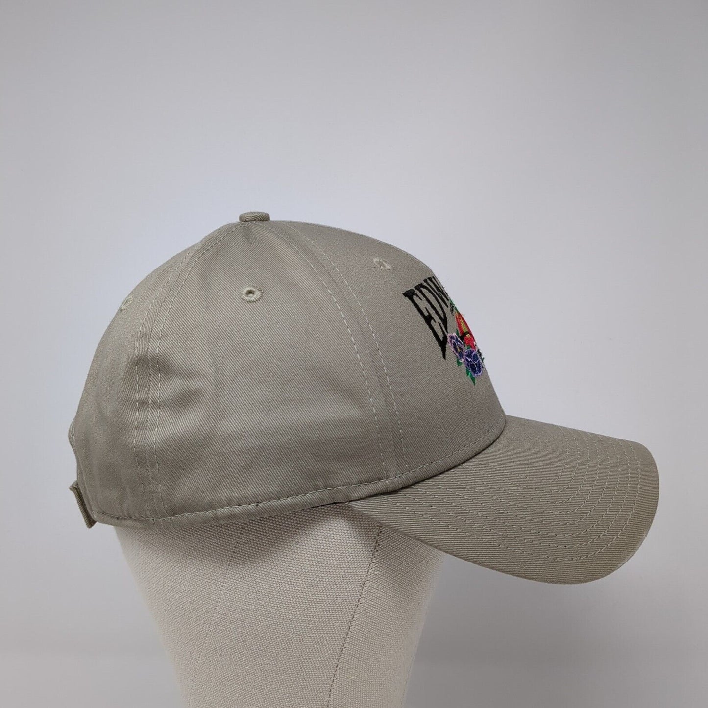 Edwards Est. 1930 Strapback Hat Tan OS Adjustable Embroidered 9Forty New Era