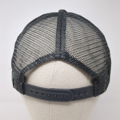 Idaho River Sports Snapback Trucker Hat Multi One Size Mesh Back Geo