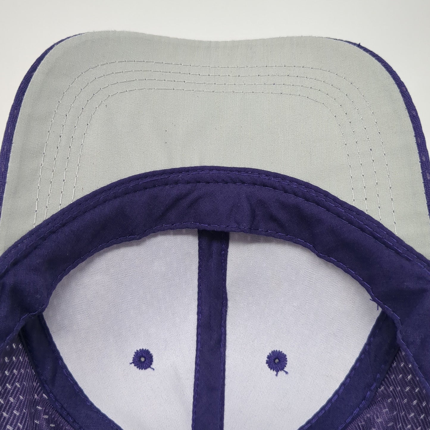 Outdoor Cap Strapback Baseball Cap Purple One Size Adjustable 6 Panel Blank