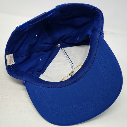 Yupoong 5 Panel Blue One Size Hat Birthplace American Liberty Lexington MA Rope