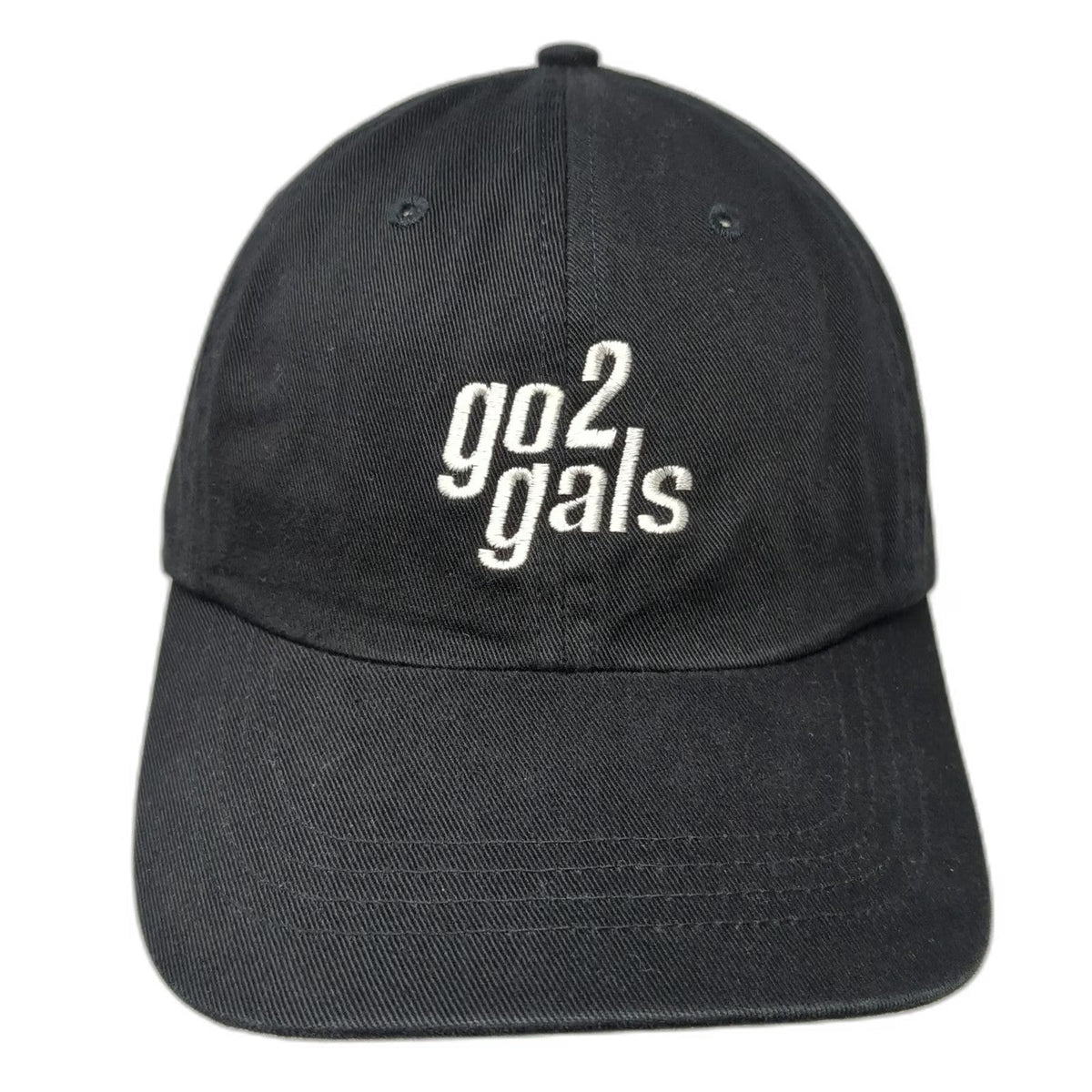 Gear For Sports Baseball Cap Black One Size go2 gals Embroidered Slideback Hat