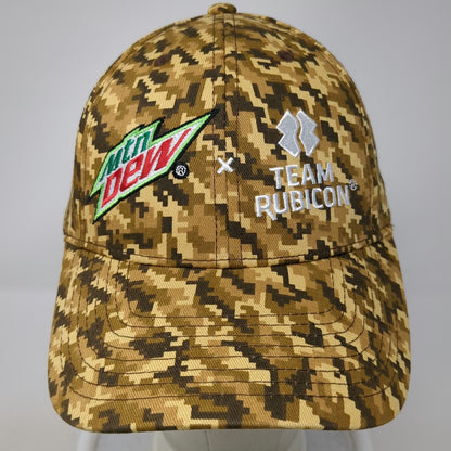 Acme Hat Co Mtn Dew Team Rubicon Digital Camo Brown Baseball Cap One Size Hat