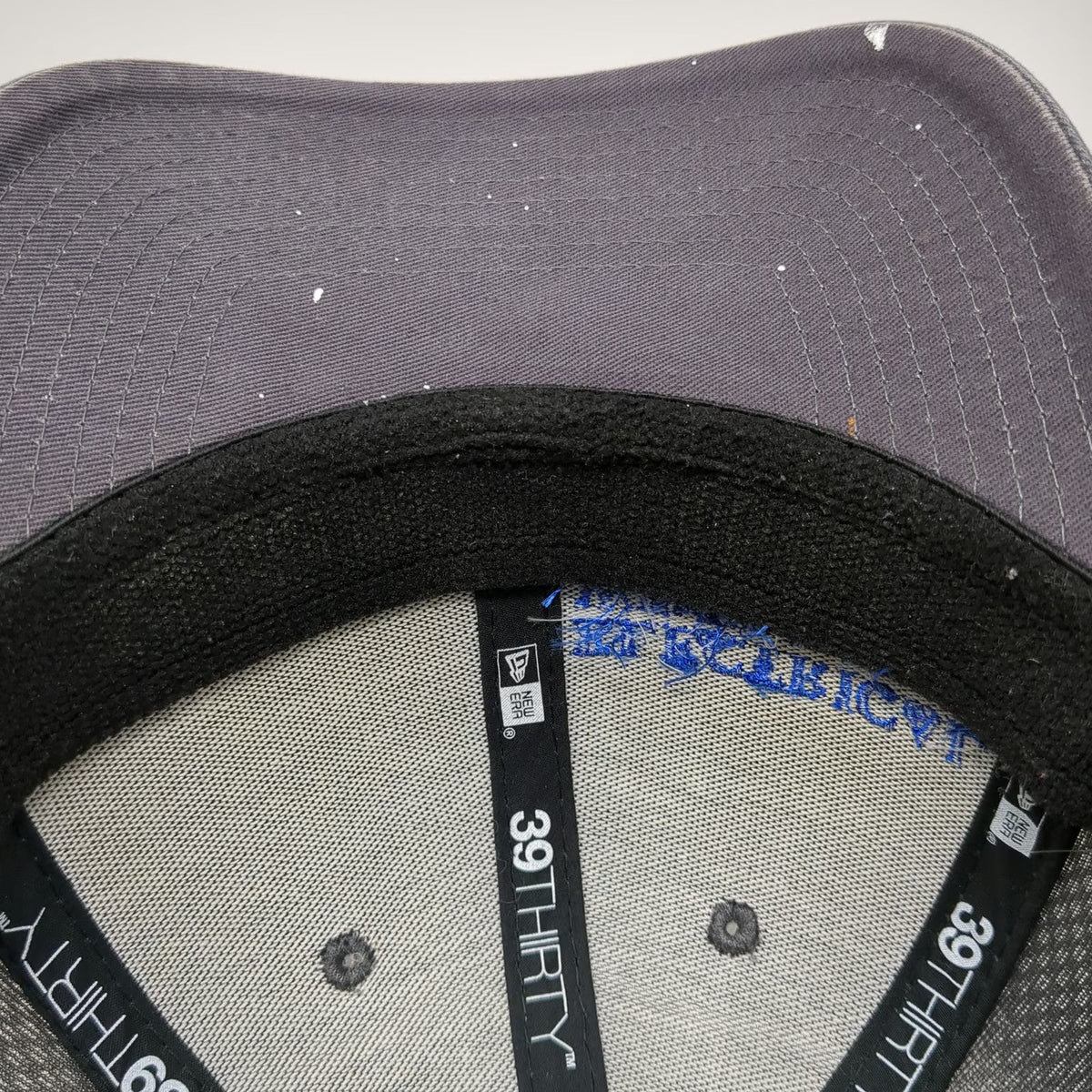 New Era Baseball Cap Gray L Electrical Wholesale Mesh Stretch 39THIRTY Hat
