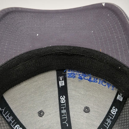 New Era Baseball Cap Gray L Electrical Wholesale Mesh Stretch 39THIRTY Hat