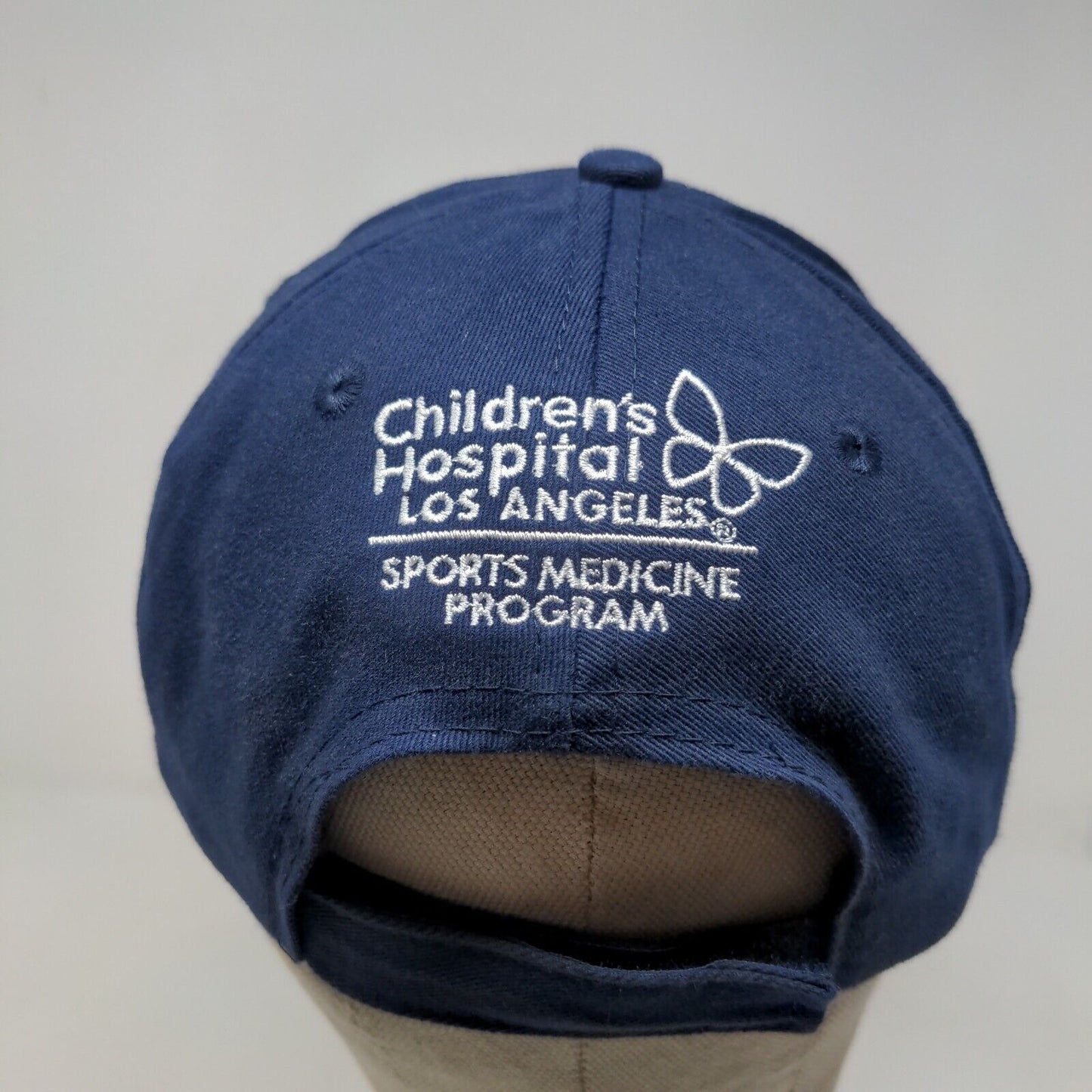 LA Galaxy Men's Strapback Hat Blue Embroidered Children's Hospital LA Logo