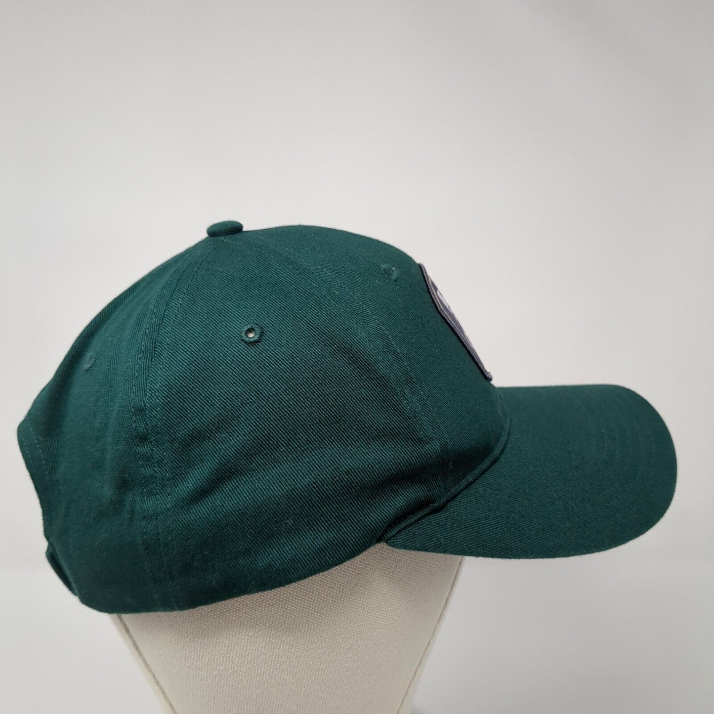 Owner Patch Strapback Hat Green One Size Solid Adjustable Richardson