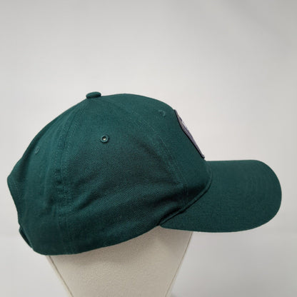Owner Patch Strapback Hat Green One Size Solid Adjustable Richardson
