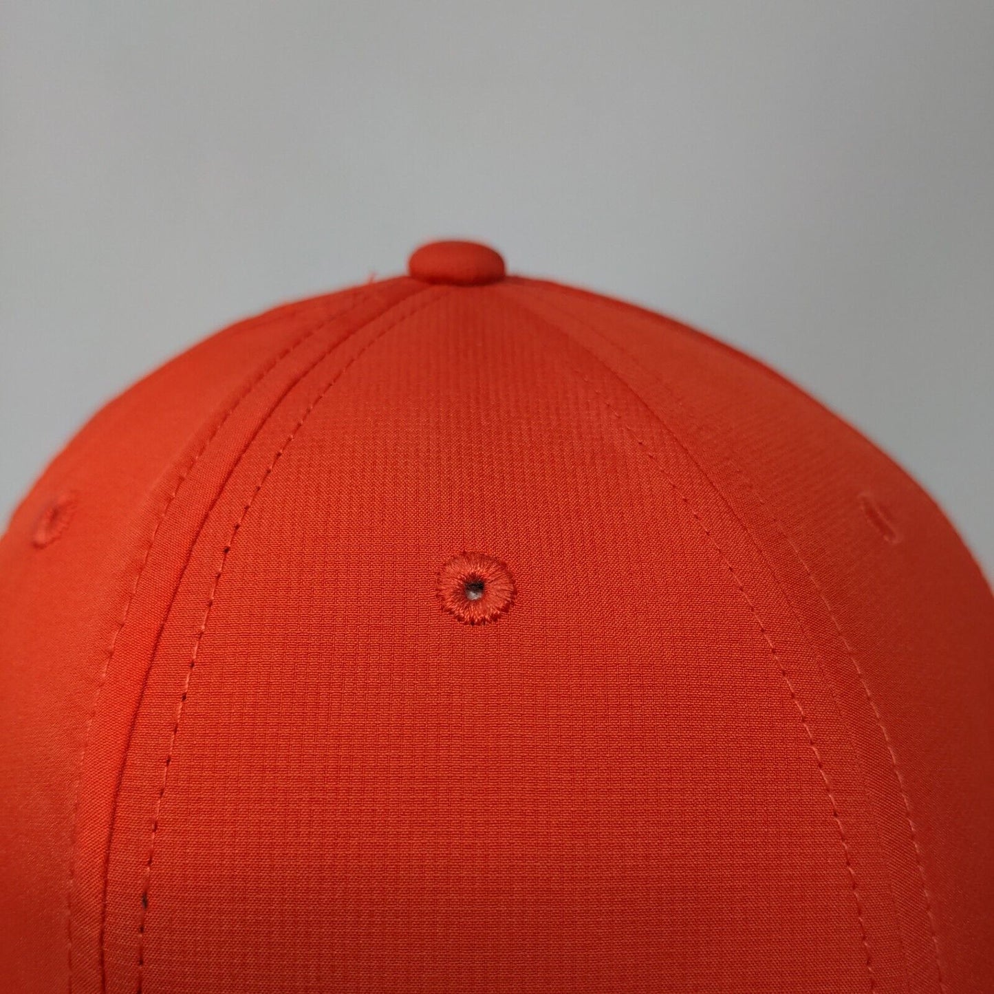 Nike Strapback Hat Red OSFM Embroidered Swoosh Legacy 91 Dri-Fit 6 Panel