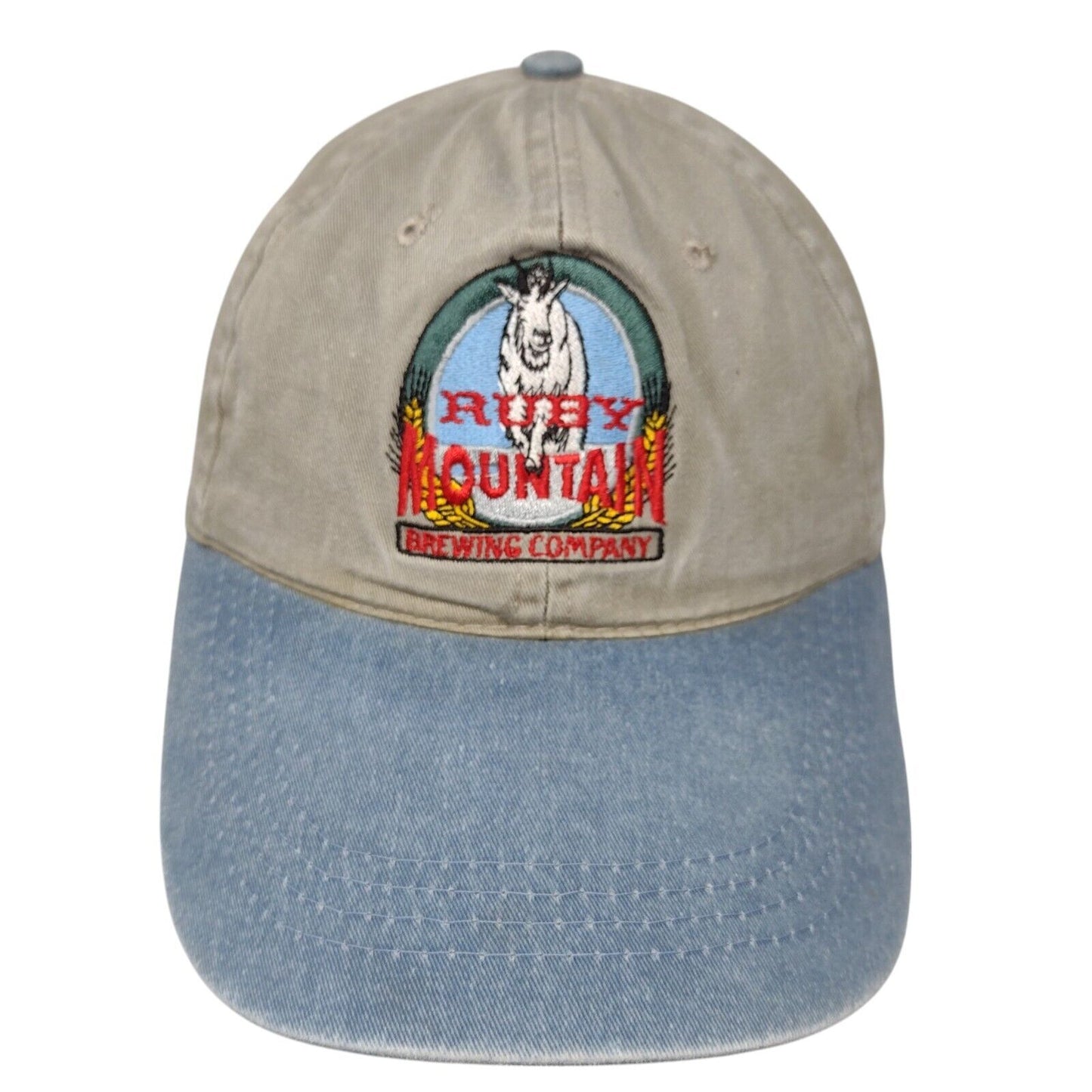 Ruby Mountain Brewing Company Strapback Hat Multi OSFA Colorblock Otto
