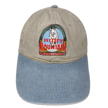 Ruby Mountain Brewing Company Strapback Hat Multi OSFA Colorblock Otto