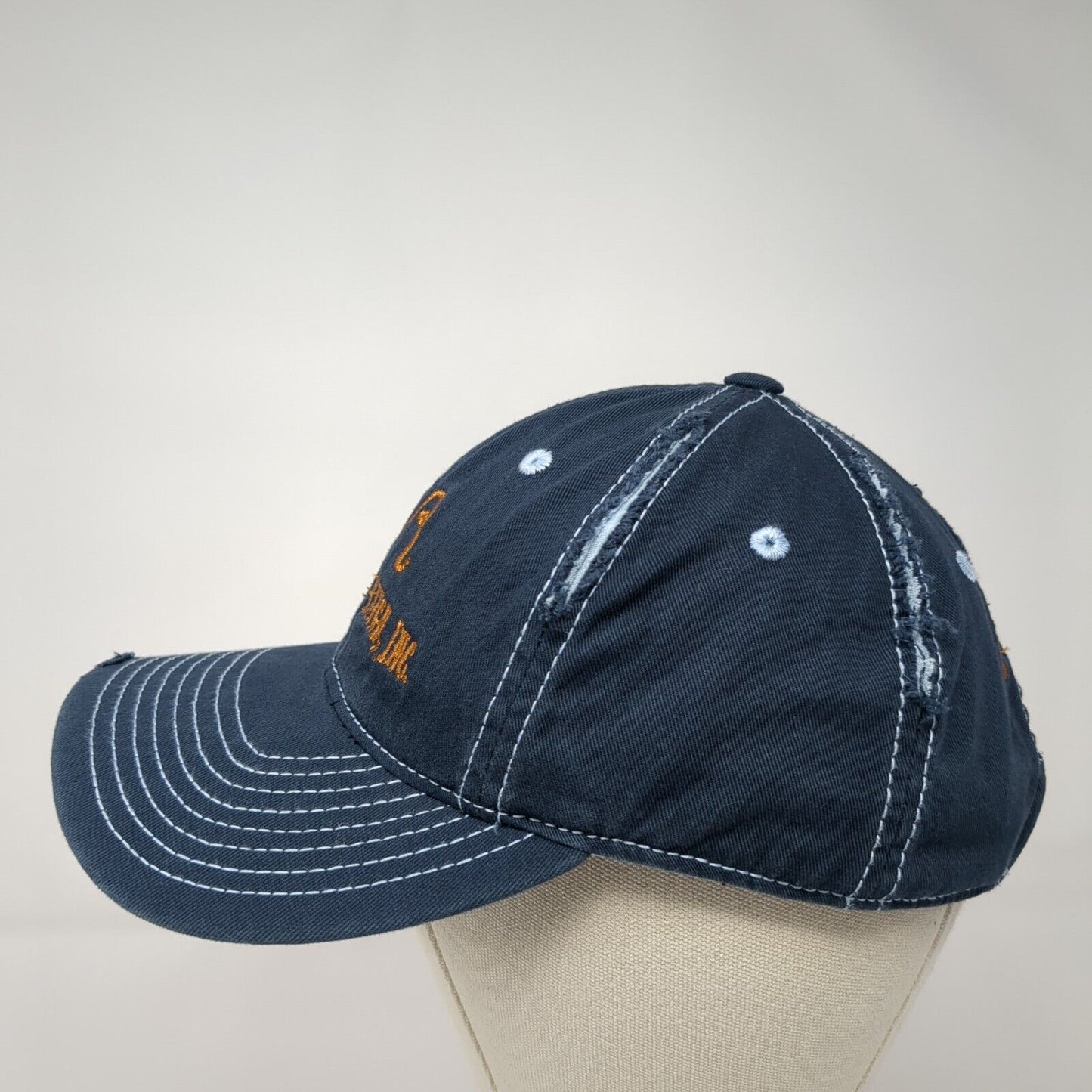 Echo Valley Ranch Inc Say Hay Strapback Hat Blue One Size District