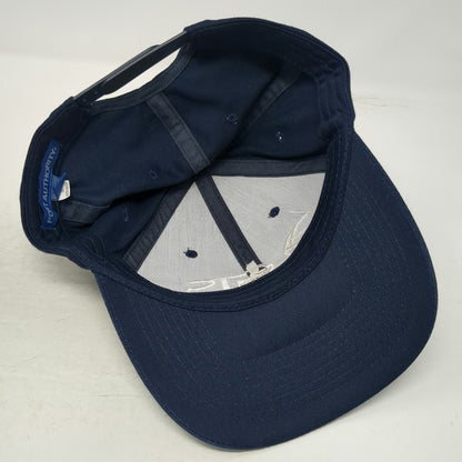 Port Authority Snapback Blue Hat One Size GTS Embroidered Logo Structured Crown