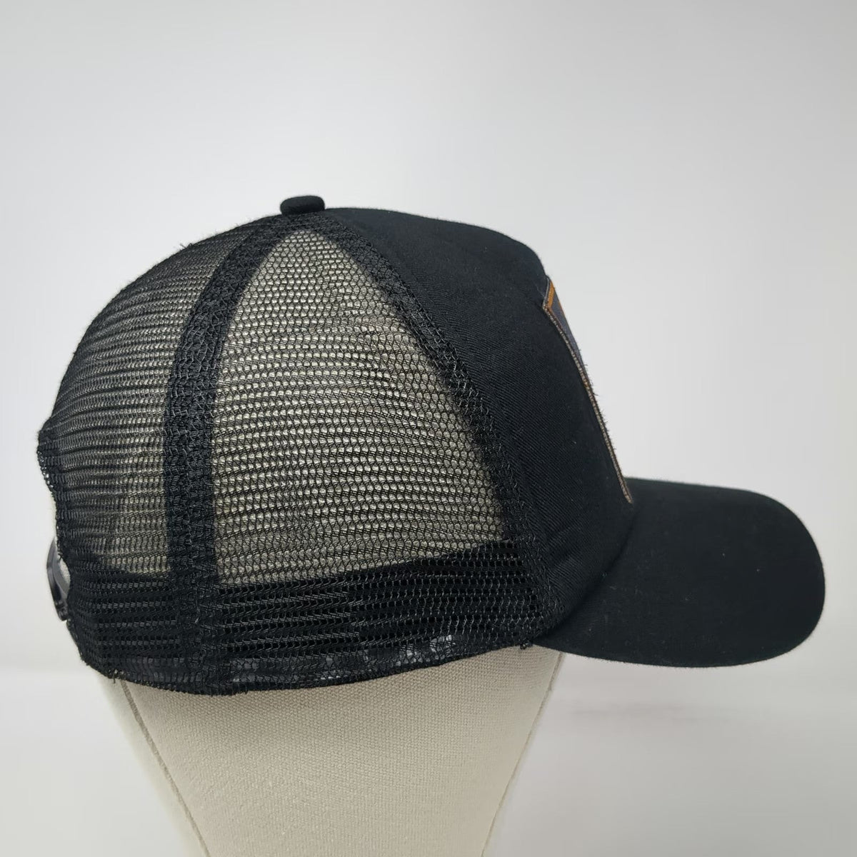 BIG Alchemist Coffee Roasting Co Black One Size Trucker Hat Mesh Snapback Patch