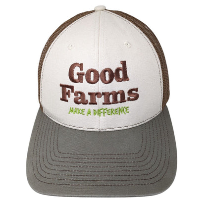 Good Farms Make A Difference Trucker Hat Multi One Size Outdoor Cap