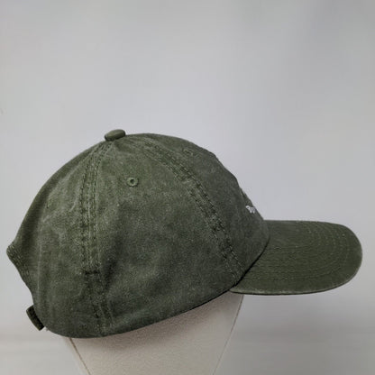 Breathe With Your Gut ResBiotic Strapback Hat Green OS Embroidered Hit Wear