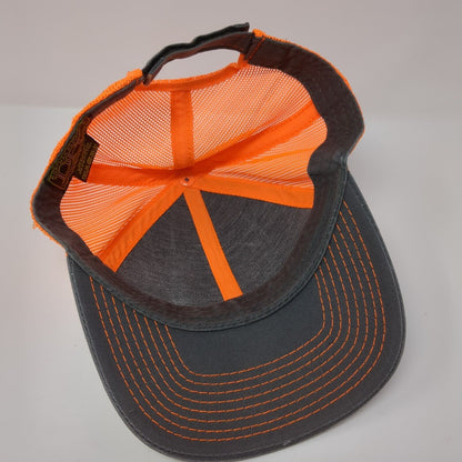 Dorfman Pacific Co Strapback Trucker Hat Multi OS Adjustable Mesh Back 6 Panel