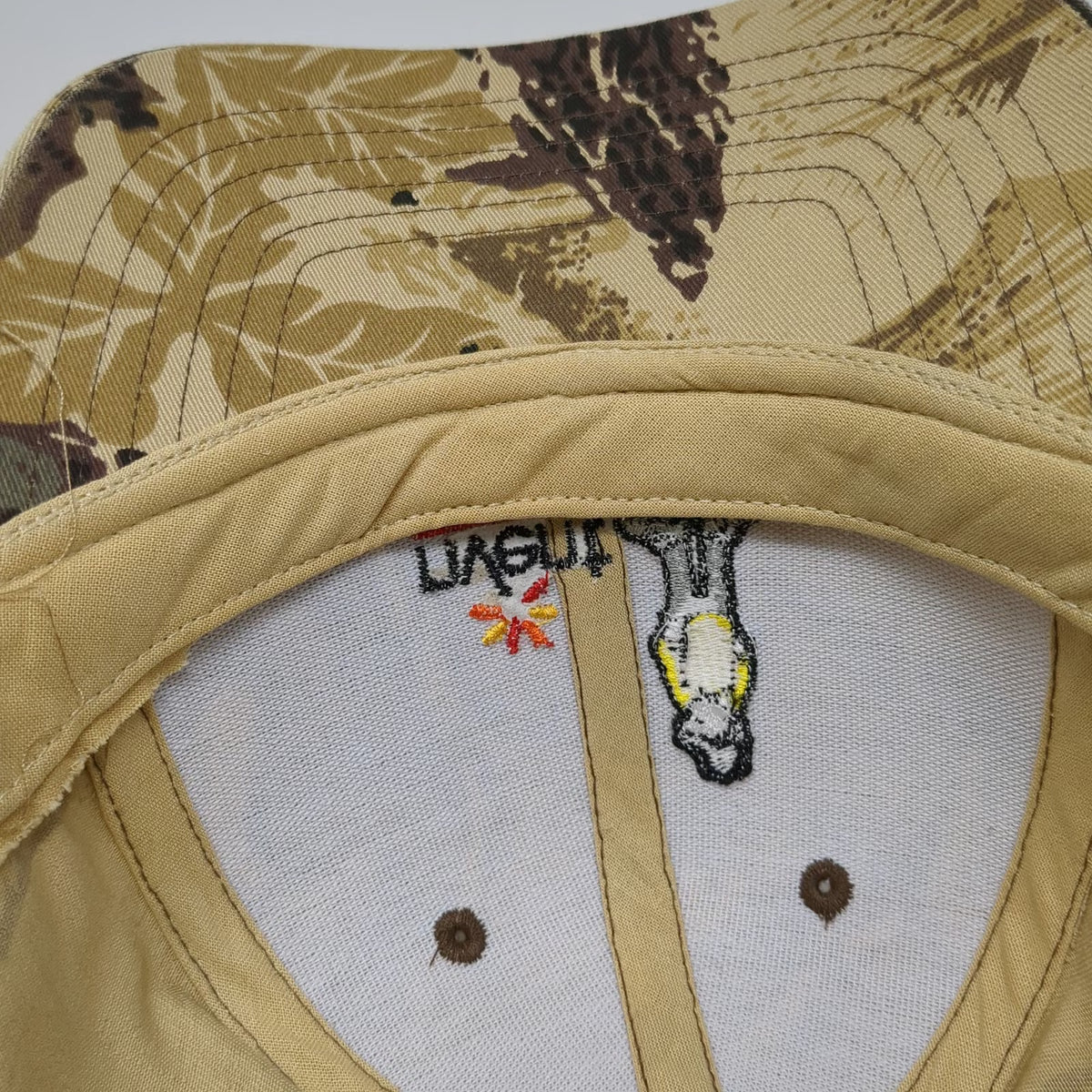nVent Caddy Camo Baseball Cap OSFM Beige Hat Embroidered Electrical Strapback