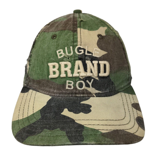 Bugle Boy Men's Strapback Camo Hat Adjustable Embroidered Logo