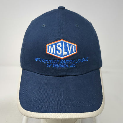 Queensboro Shirt Company Baseball Cap Blue One Size MSLVI Motorcycle Safety Hat