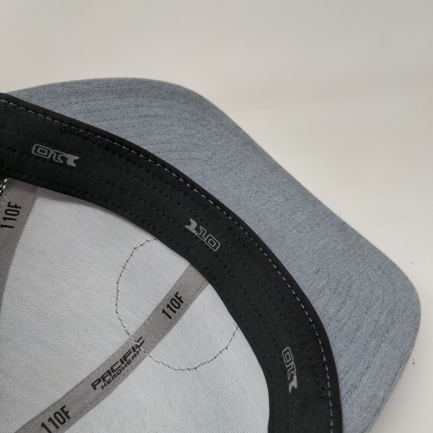 JCSAF Snapback Trucker Hat Gray One Size 110 Flexfit Mesh Back Pacific Headwear