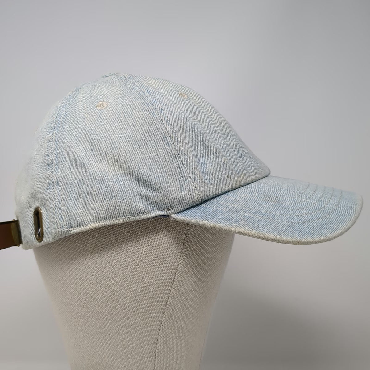 Universal Thread Baseball Cap Blue One Size Denim Slideback Unstructured Hat