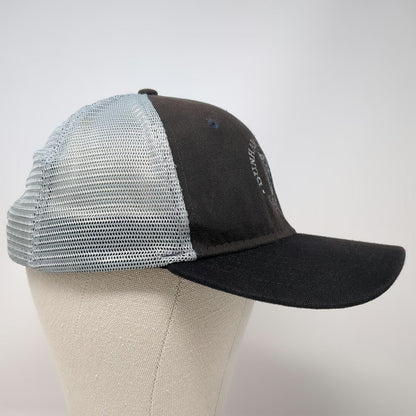 DRI DUCK Trucker Hat Black One Size Dunham Cellars Winery Mesh Back Snapback