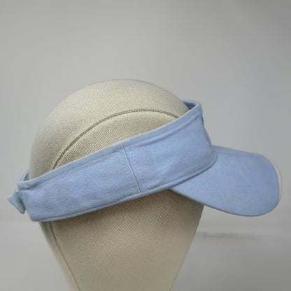 Heritage Apparel Cascade Raft Company Visor Blue OSFM Strapback Cotton Hat CRC