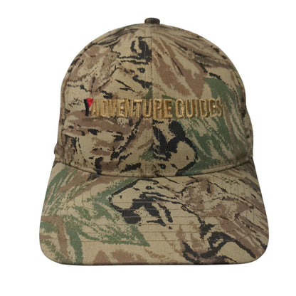 Adventure Guides Snapback Hat Camo OSFA Adjustable Embroidered KCe