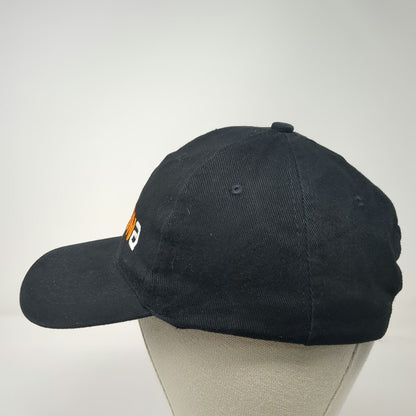 Buffalo Baseball Cap Black One Size Barcelona Embroidered Adjustable Strap Hat