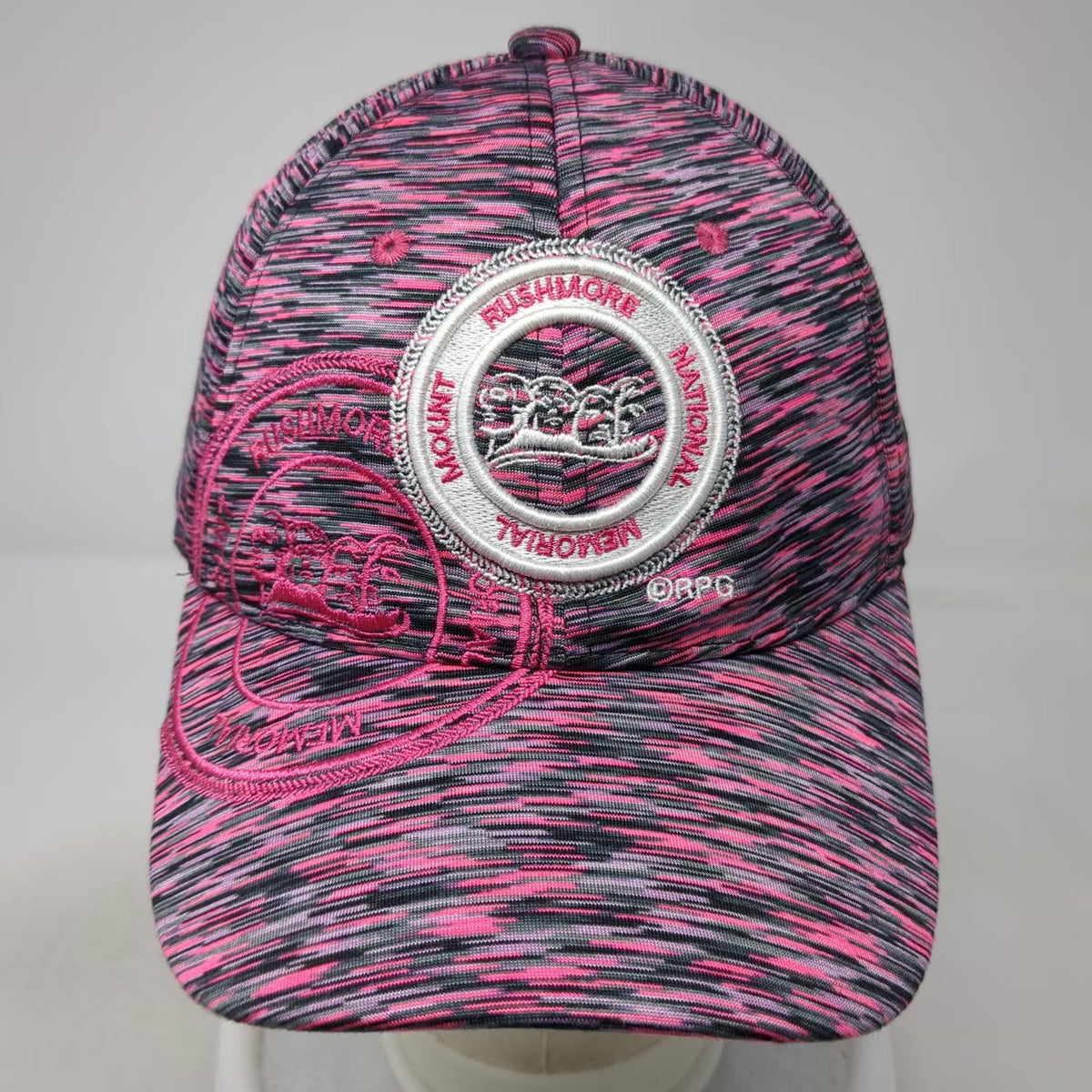 RPG Souvenir Baseball Cap Pink Black OSFM Mount Rushmore National Memorial hat